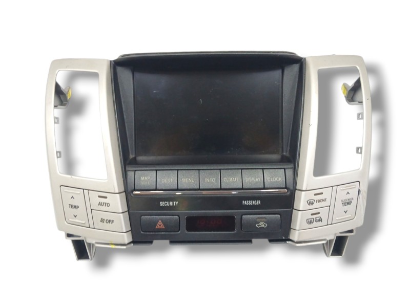 Recambio de sistema navegacion gps para lexus rx 400h referencia OEM IAM 8611048200 CON MANDO CLIMATIZADOR Recambio de sistema navegacion gps para lexus rx 400h referencia OEM IAM 8611048200 CON MANDO CLIMATIZADOR