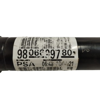 Recambio de transmision delantera derecha para peugeot partner k9 1.5 blue hdi 100 referencia OEM IAM 9806699780  