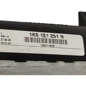 Recambio de radiador agua para seat toledo (5p2) 2.0 tdi referencia OEM IAM 1K0121251N  