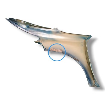 Recambio de aleta delantera derecha para citroën c4 picasso 1.6 blue-hdi fap referencia OEM IAM 1612022280 967691968001D 