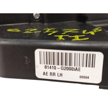 Recambio de cerradura puerta trasera izquierda para hyundai ioniq (ae) 1.6 gdi hybrid referencia OEM IAM 81410G2000  