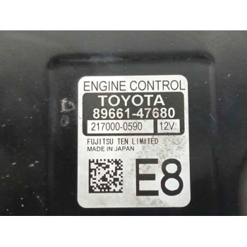 Recambio de centralita motor uce para toyota prius phv (_w52_) 1.8 plug-in hybrid (zvw52) referencia OEM IAM 8966147680 21700005