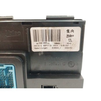 Recambio de modulo electronico para citroën c4 grand picasso 1.5 blue-hdi fap referencia OEM IAM 9836666580  