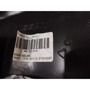 Recambio de guarnecido puerta trasera derecha para nissan pulsar (c13) 1.5 turbodiesel cat referencia OEM IAM 829003ZL0A NEGRO 