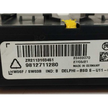 Recambio de modulo electronico para citroën c4 grand picasso 1.5 blue-hdi fap referencia OEM IAM 9812711280  