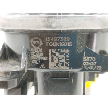 Recambio de faro antiniebla izquierdo para opel mokka 1.2 (76) referencia OEM IAM 13497329  