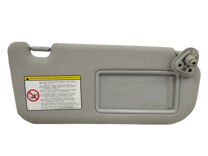 Recambio de parasol derecho para hyundai ix35 2.0 crdi cat referencia OEM IAM 852202S100OM Recambio de parasol derecho para hyundai ix35 2.0 crdi cat referencia OEM IAM 852202S100OM