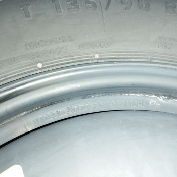 Recambio de neumatico repuesto para citroën c4 picasso 1.2 12v e-thp referencia OEM IAM 28AR1 3,5BX16 ET32 5H 5X108