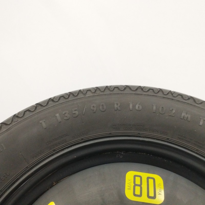 NEUMATICO REPUESTO 3 5BX16 ET32 5H 5X108