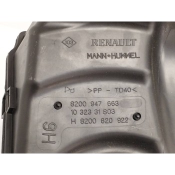 Recambio de filtro aire para renault megane iii berlina 5 p 1.6 16v referencia OEM IAM 8200947663  
