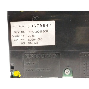 Recambio de pantalla multifuncion para volvo s40 berlina 1.6 diesel cat referencia OEM IAM 30679647 69594580 