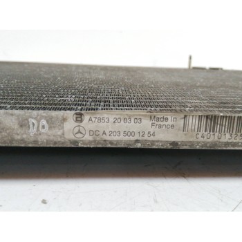 Recambio de condensador / radiador aire acondicionado para mercedes-benz clase c (w203) berlina 180 compressor (203.046) referen