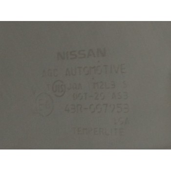 Recambio de luna trasera derecha para nissan x-trail (t32) 1.6 dci turbodiesel cat referencia OEM IAM   