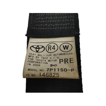 Recambio de cinturon seguridad delantero derecho para toyota corolla verso (r1) 2.2 d-cat referencia OEM IAM 7P1150P  