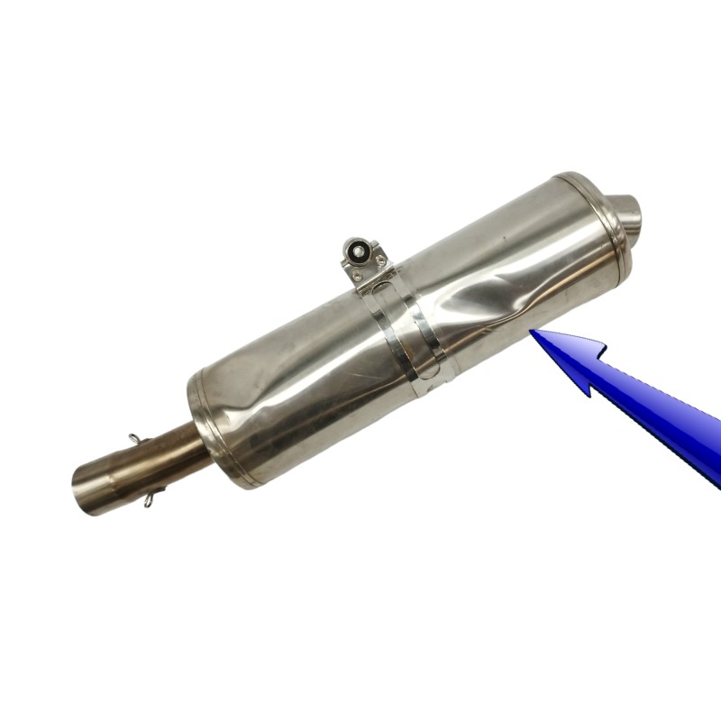 Recambio de silenciador escape para bmw f 650/800 gs f 650 gs referencia OEM IAM 18127679349 OBSERVAR FOTO 