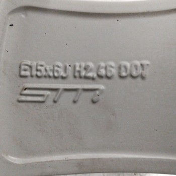 Recambio de llanta para smart forfour 1.1 cat referencia OEM IAM A4544010401 E15X6JH2,46 4H 4X115