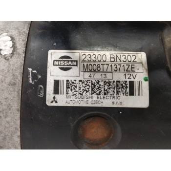 Recambio de motor arranque para nissan almera tino (v10m) 2.2 dci diesel cat referencia OEM IAM 23300BN302 M008T71371ZE 