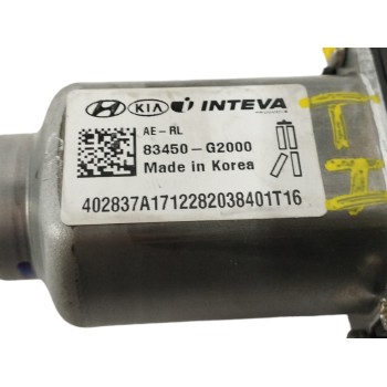 Recambio de motor elevalunas trasero izquierdo para hyundai ioniq (ae) 1.6 gdi hybrid referencia OEM IAM 83450G2000  
