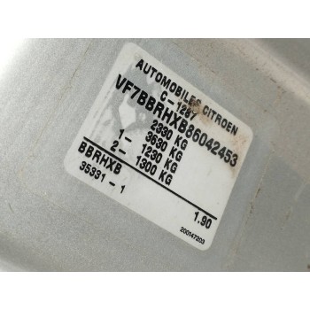 Recambio de carroceria corte para citroën jumpy 2.0 hdi cat (rhx / dw10bted) referencia OEM IAM   