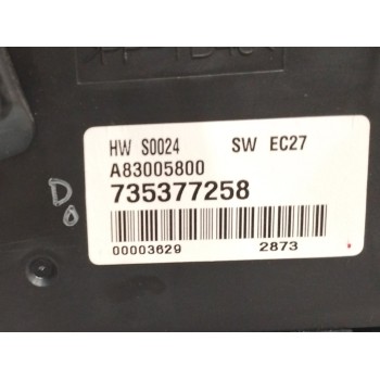 Recambio de mando calefaccion / aire acondicionado para fiat idea (135) 1.4 referencia OEM IAM 735377258 A83005800 