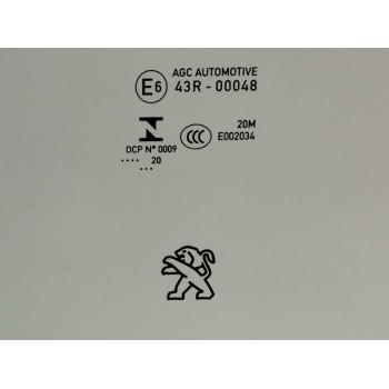 Recambio de luna trasera izquierda para opel corsa f 1.2 referencia OEM IAM   