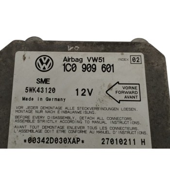 Recambio de centralita airbag para ford galaxy (vy) 1.9 tdi cat referencia OEM IAM 1C0909601 5WK43120 