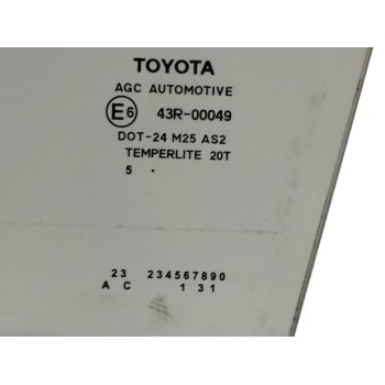 Recambio de luna delantera izquierda para toyota auris touring sports (e18) 1.8 16v cat (híbrido) referencia OEM IAM   