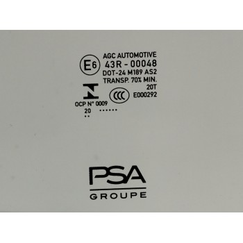 Recambio de luna trasera izquierda para peugeot 208 (p2) 1.5 blue-hdi fap referencia OEM IAM   