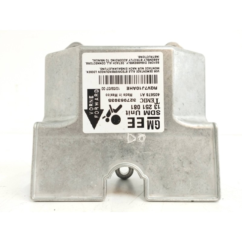 Recambio de centralita airbag para opel astra h berlina 1.7 16v cdti referencia OEM IAM 13251081 327963935 