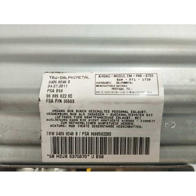 AIRBAG DELANTERO DERECHO 34068046
