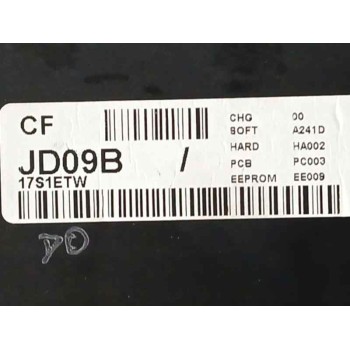 Recambio de cuadro instrumentos para nissan qashqai (j10) 2.0 dci turbodiesel cat referencia OEM IAM JD09B 17S1ETW 