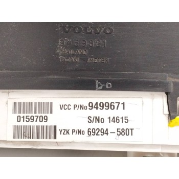 Recambio de cuadro instrumentos para volvo s80 berlina 2.5 d referencia OEM IAM 9499671 69294580T 