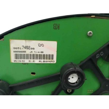 Recambio de cuadro instrumentos para peugeot 206 berlina 1.4 hdi referencia OEM IAM 9651740280  