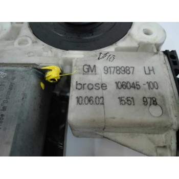 Recambio de motor elevalunas delantero izquierdo para opel vectra c berlina 2.0 dti referencia OEM IAM 9178987 106045100 