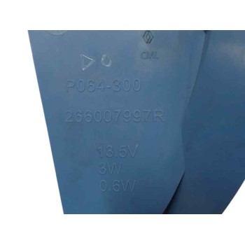 Recambio de piloto delantero derecho para renault zoe (bfm_) z.e 40 electrico referencia OEM IAM 266007997R  