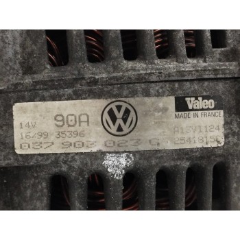 Recambio de alternador para volkswagen polo berlina (6n1) 1.4 referencia OEM IAM 90A  