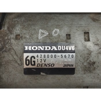 Recambio de motor arranque para honda accord tourer (cw) 2.2 dtec cat referencia OEM IAM DU4V6 4280005670 