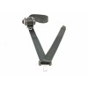 Recambio de cinturon seguridad trasero derecho para nissan pulsar (c13) 1.5 turbodiesel cat referencia OEM IAM 627817900D 627762