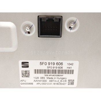 Recambio de pantalla multifuncion para seat leon sc (5f5) 1.4 16v tsi referencia OEM IAM 5F0919606  