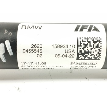 Recambio de transmision central delantera para bmw serie x3 (g01) 2.0 referencia OEM IAM 26209455545  