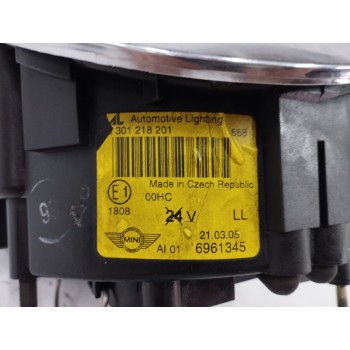 Recambio de faro izquierdo para mini mini (r50,r53) 1.6 16v cat referencia OEM IAM 6961345 PARA PULIR 301218201