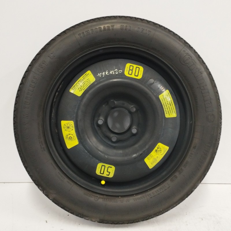 Recambio de neumatico repuesto para peugeot 308 1.6 blue-hdi fap referencia OEM IAM 28AR1 3,5BX16 ET32 5H 5X108