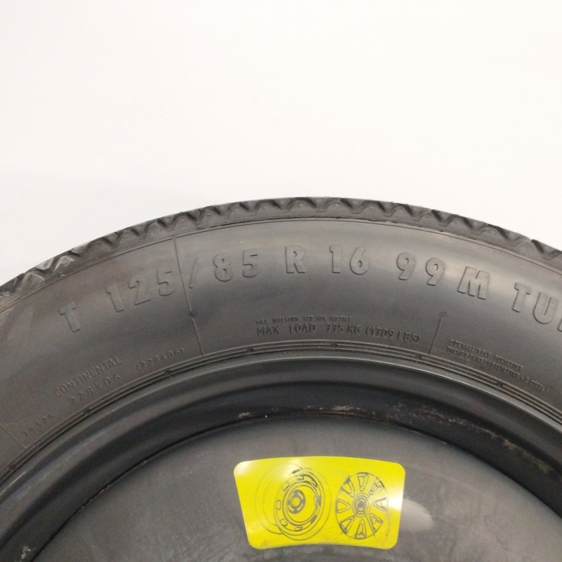 NEUMATICO REPUESTO 3 5BX16 ET32 5H 5X108