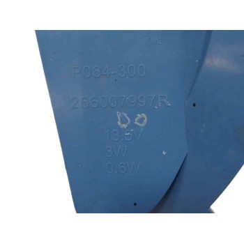 Recambio de piloto delantero derecho para renault zoe (bfm_) zoe referencia OEM IAM 266007997R OBSERVAR FOTO 