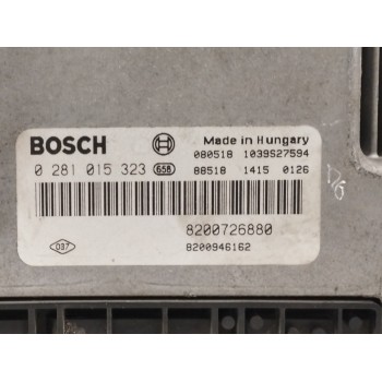 Recambio de centralita motor uce para renault laguna grandtour iii 2.0 dci diesel fap referencia OEM IAM 8200726880 0281015323 8