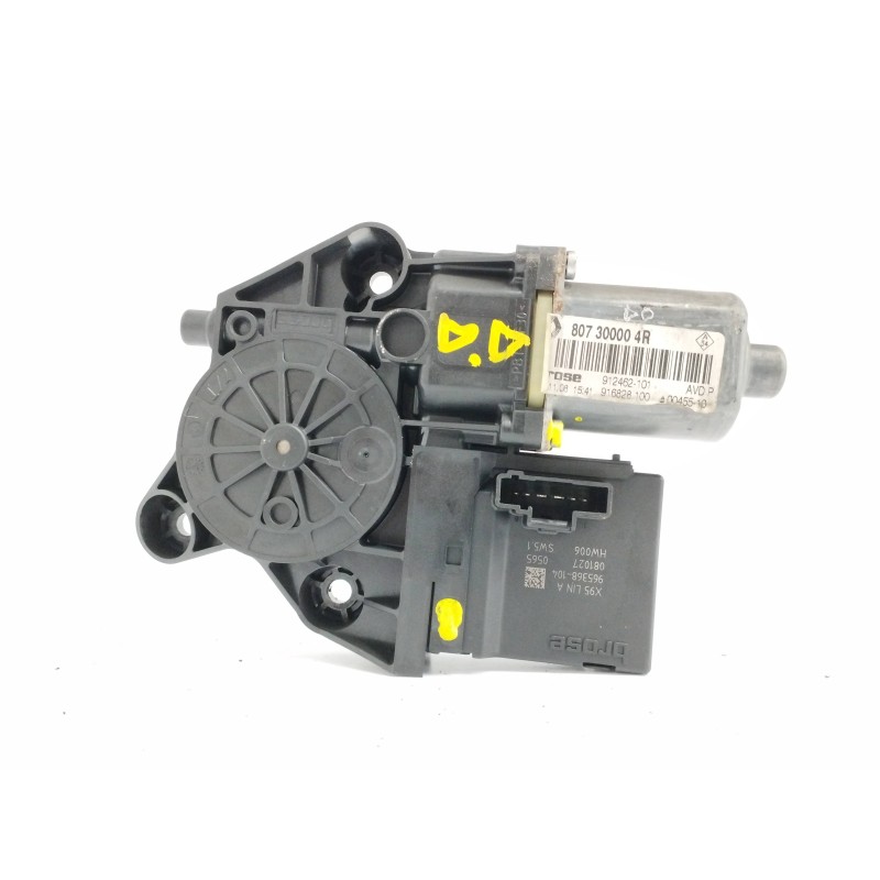 Recambio de motor elevalunas delantero derecho para renault megane iii berlina 5 p 1.6 16v referencia OEM IAM 807300004R 9653681