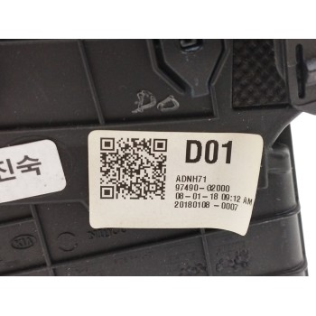 Recambio de rejilla aireadora para hyundai ioniq (ae) 1.6 gdi hybrid referencia OEM IAM 97490G2000 LADO DERECHO 