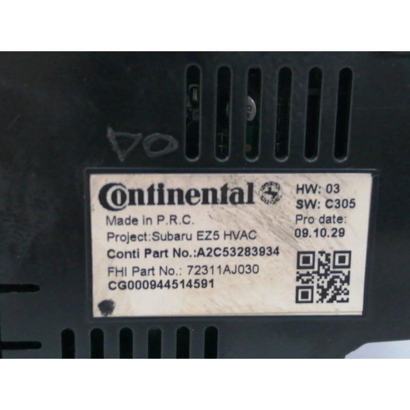 MANDO CLIMATIZADOR A2C53283934