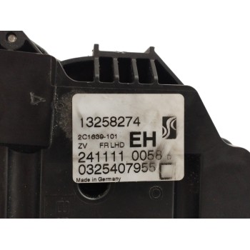 Recambio de cerradura puerta delantera derecha para opel meriva b 1.7 16v cdti referencia OEM IAM 13258274  