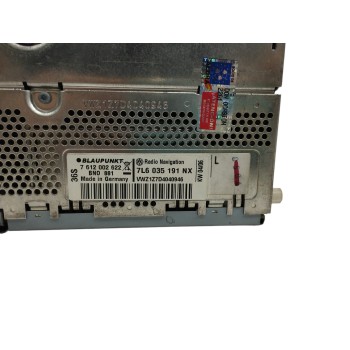 Recambio de sistema navegacion gps para volkswagen touareg (7la) 3.0 v6 tdi dpf referencia OEM IAM 7L6035191NX OBSERVAR FOTO 